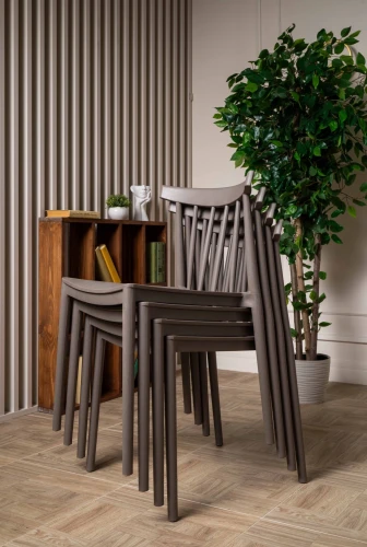 Пластиковый стул KAI капучино