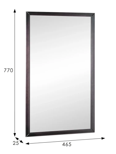 Зеркало настенное Артемида венге 77 см х 46, 5 см