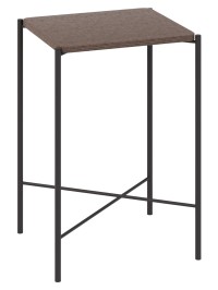 Стол журнальный Лори дуб браун/черный