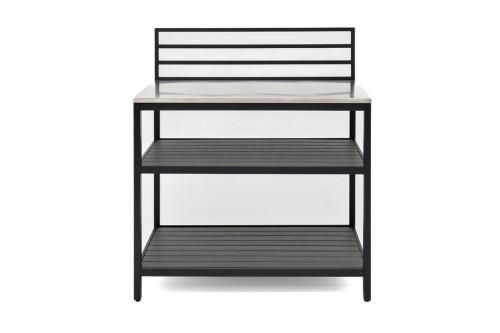 Модуль уличной кухни из алюминия BASE (консоль открытая)