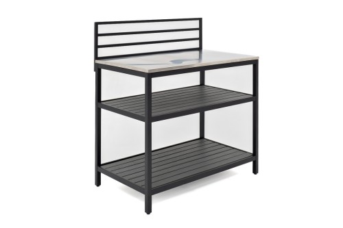 Модуль уличной кухни из алюминия BASE (консоль открытая)