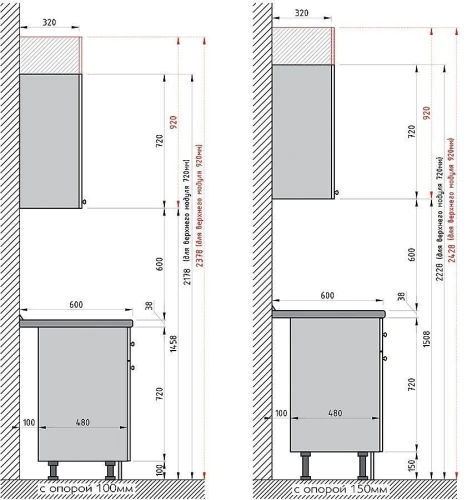 Кухня Терра-01 Ваниль софт/ель карпатская