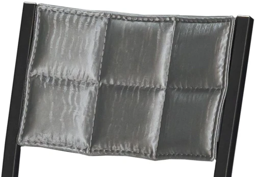 Стул Дункан ДП2-20, Bengal серый, каркас графит