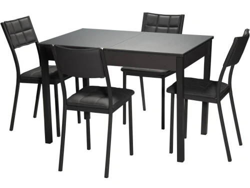 Стул Дункан ДП2-20, Bengal серый, каркас графит