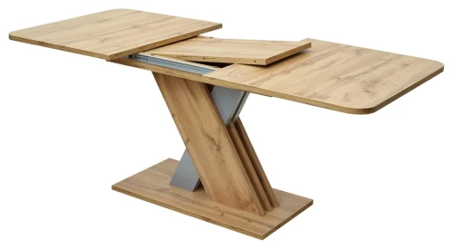 Стол EXEL 140 Дуб Вотан/ Алюминий М-City