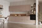 Кухонный гарнитур КГ 3600 Эмаль, Крем  Арника РМ