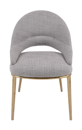 Стул обеденный Capella MC3016-BG-2, бежевый/глянцевое золото