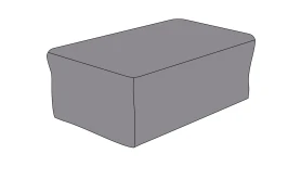 Защитный чехол на стол Канны, 100×70×35 см, цвет серый