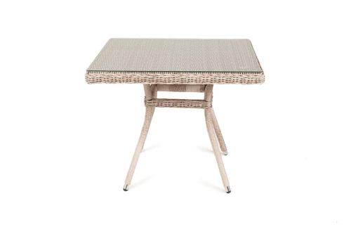 "Айриш" стол плетеный из искусственного ротанга, цвет бежевый