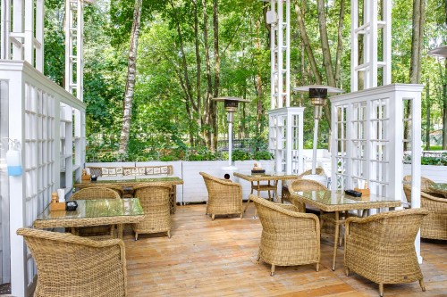 "Равенна" плетеное кресло из искусственного ротанга, цвет соломенный