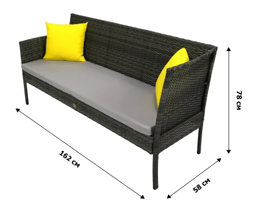 Набор мебели Рикардо  арт.SFS076 серый, серый "Garden story"