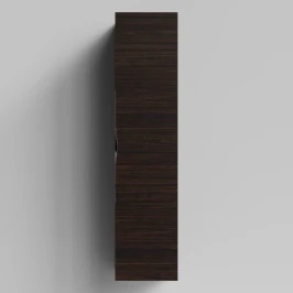 Пенал Марко 35 подвесной, дверь, ручки Хром, Палисандр ПВХ 43101, правый