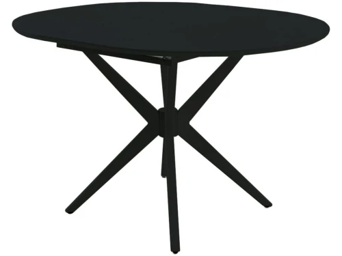 Стол «Сидней СВ» стекло черное, каркас черный