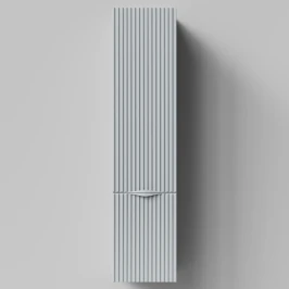 Пенал Эйфория 35 F6, пример RAL 7040 Серое окно, матовая, подвесной, правый