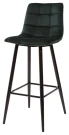Барный стул LECCO UF910-14 DARK GREEN, велюр, 4 шт./2 кор. М-City
