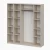 Шкаф распашной с наполнением (13 полок + штанга) ШК 5, Меланж