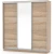 Шкаф-купе Тетрис 210/220 ДЗД с зеркалом, Дуб сонома