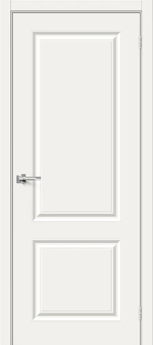 Межкомнатная дверь эмаль BRAVO Скинни-12 Whitey