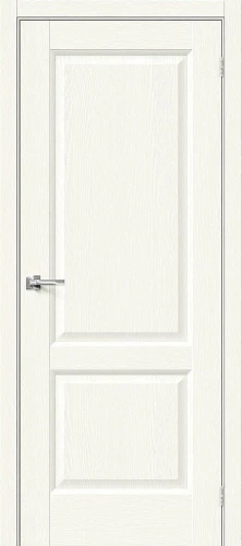Межкомнатная дверь экошпон Неоклассик-32 White Wood