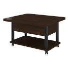 Стол-трансформер Джокер венге темный/черный