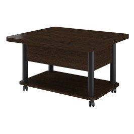 Стол-трансформер Джокер венге темный/черный