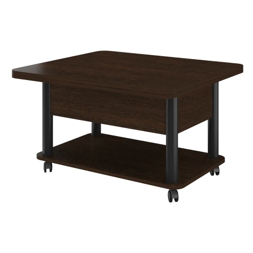 Стол-трансформер Джокер венге темный/черный