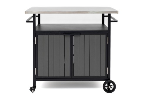 Стол сервирочный из алюминия BASE