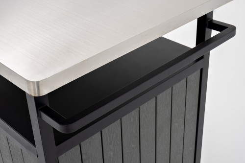 Стол сервирочный из алюминия BASE