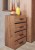 Комод высокий Nature 45, дуб табачный