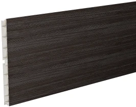 Цоколь ПВХ Graphite 4000*146*13