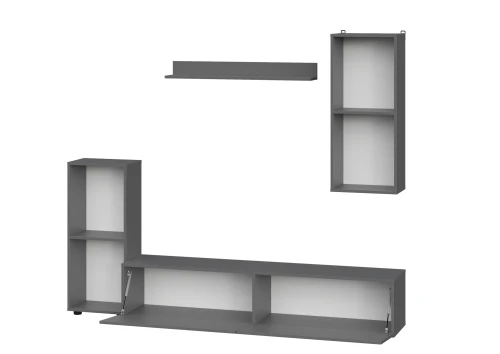 Гостиная МГС 10, Графит серый