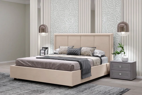 Кровать-8М с подъёмным основанием 1600 хумус