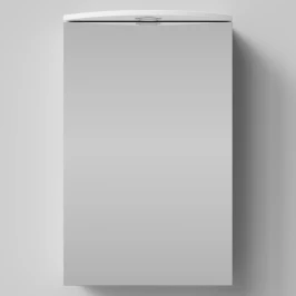 Зеркало Мона 50, белая, правая