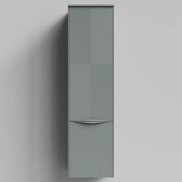 Пенал Липс 40, пример RAL 7005 Мышино-серый, матовая, подвесной, левый