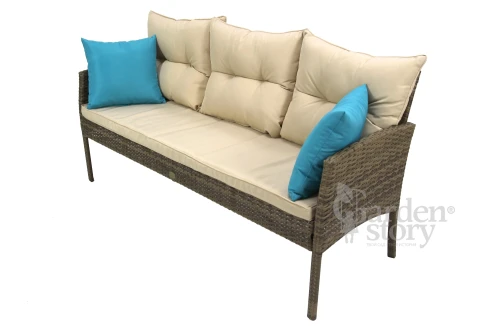 Набор мебели Милена  арт.SFS078 коричневый, бежевый "Garden story"