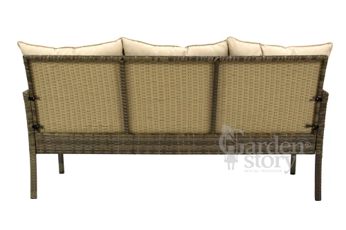 Набор мебели Милена  арт.SFS078 коричневый, бежевый "Garden story"