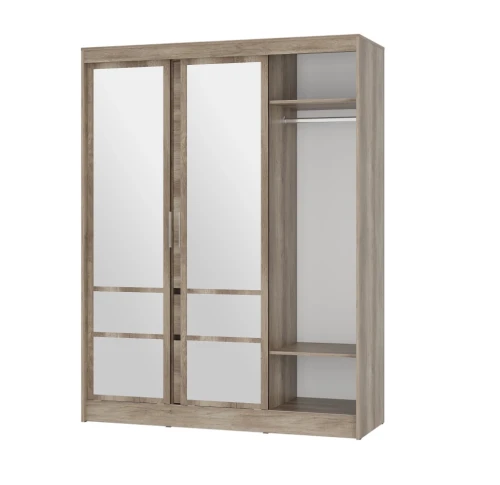 Шкаф-купе ШКК-06 Энигма дуб каньон/венге