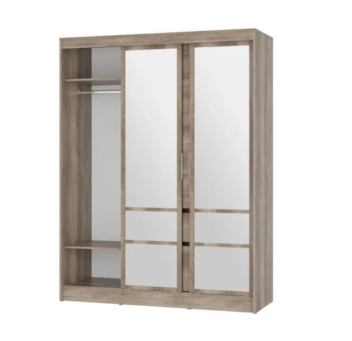 Шкаф-купе ШКК-06 Энигма дуб каньон/венге