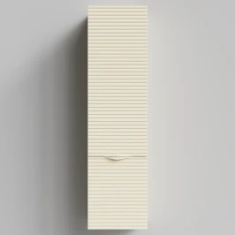 Пенал Эйфория 40 F7, пример RAL 1015 Светлая слоновая кость, матовая, подвесной, левый