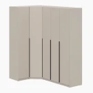 Шкаф с наполнением (14 полок + 2 штанги) ШК 5, Меланж