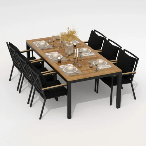 Стул FESTA plus черный - каркас карбон