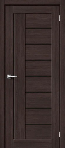 Межкомнатная дверь экошпон mr.wood Браво-29 Wenge Melinga Black Star