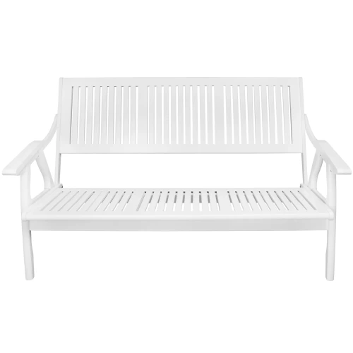 Диван-скамья Массив решетка, каркас снег