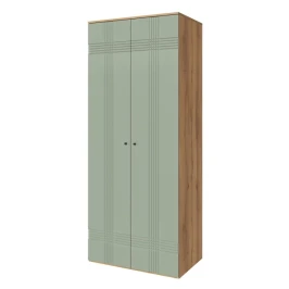 Шкаф Вега Саксония 90, серо-зеленый