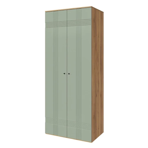 Шкаф Вега Саксония 90, серо-зеленый
