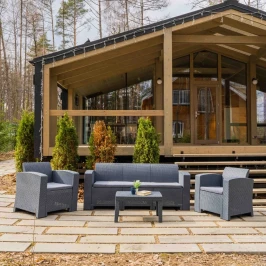 Комплект мебели LANA LUX М графитовый