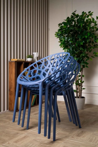 Пластиковый стул ARIA лаванда