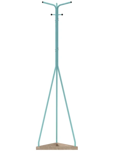 Вешалка напольная Галилео 213 бирюзовый/шимо