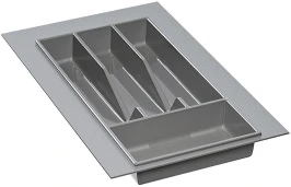 Лоток для столовых приборов Серый 45*290*490