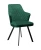 Стул DikLine 345 K13 изумруд, ножки черные